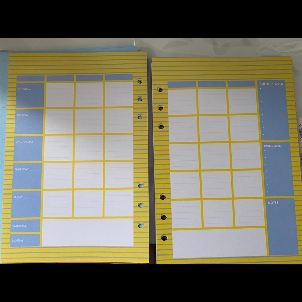 Kikki k A5 planner insert - Picture 3 of 7